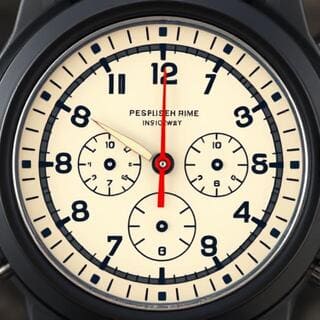 Flight timer dial