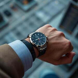 On-wrist hero frame