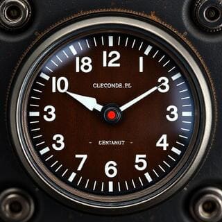 Chestnut aviator dial