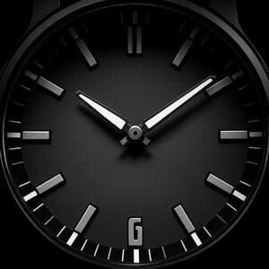 Navy ambient dial