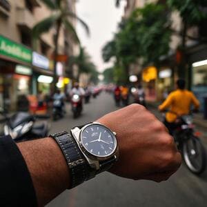 Chennai on-wrist near the shore