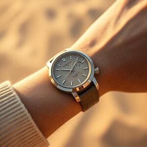 Sand dial polished for urban style