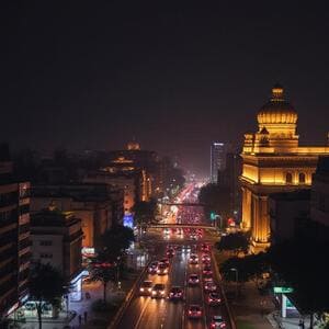 On-wrist at night in Delhi NCR